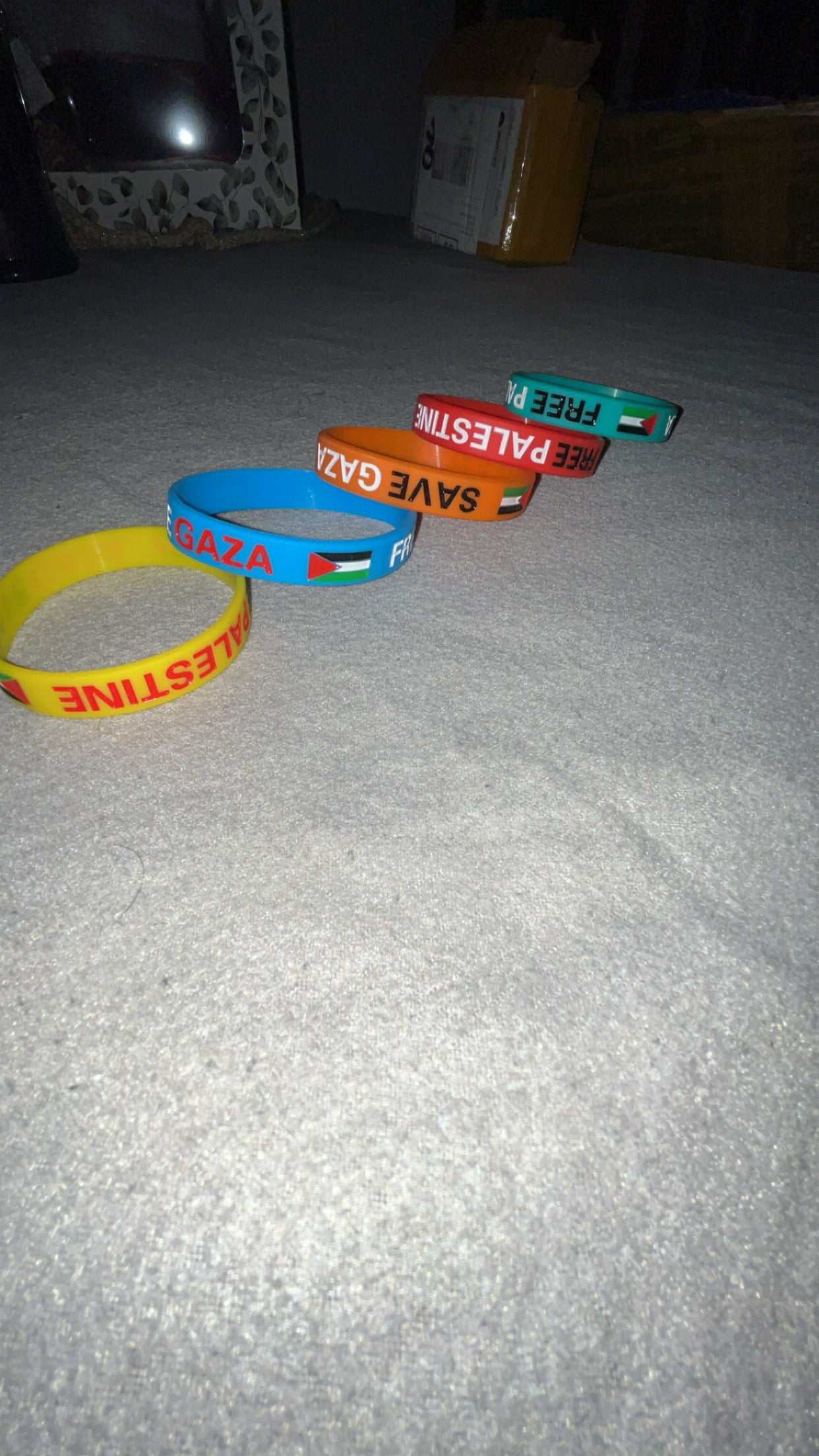 Bracelet Free Palestine 2+1 gratuit
