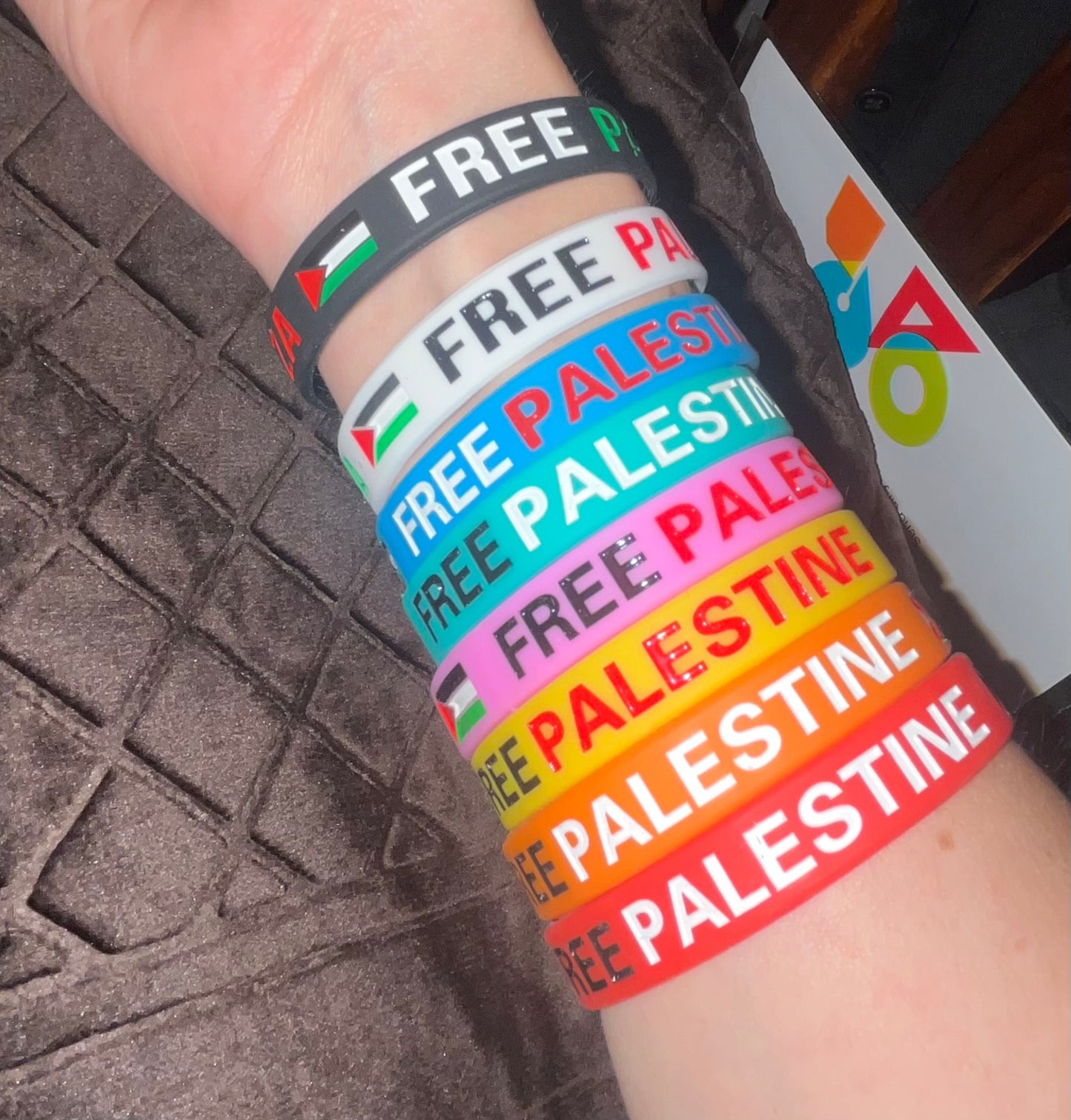 Bracelet Free Palestine 2+1 gratuit