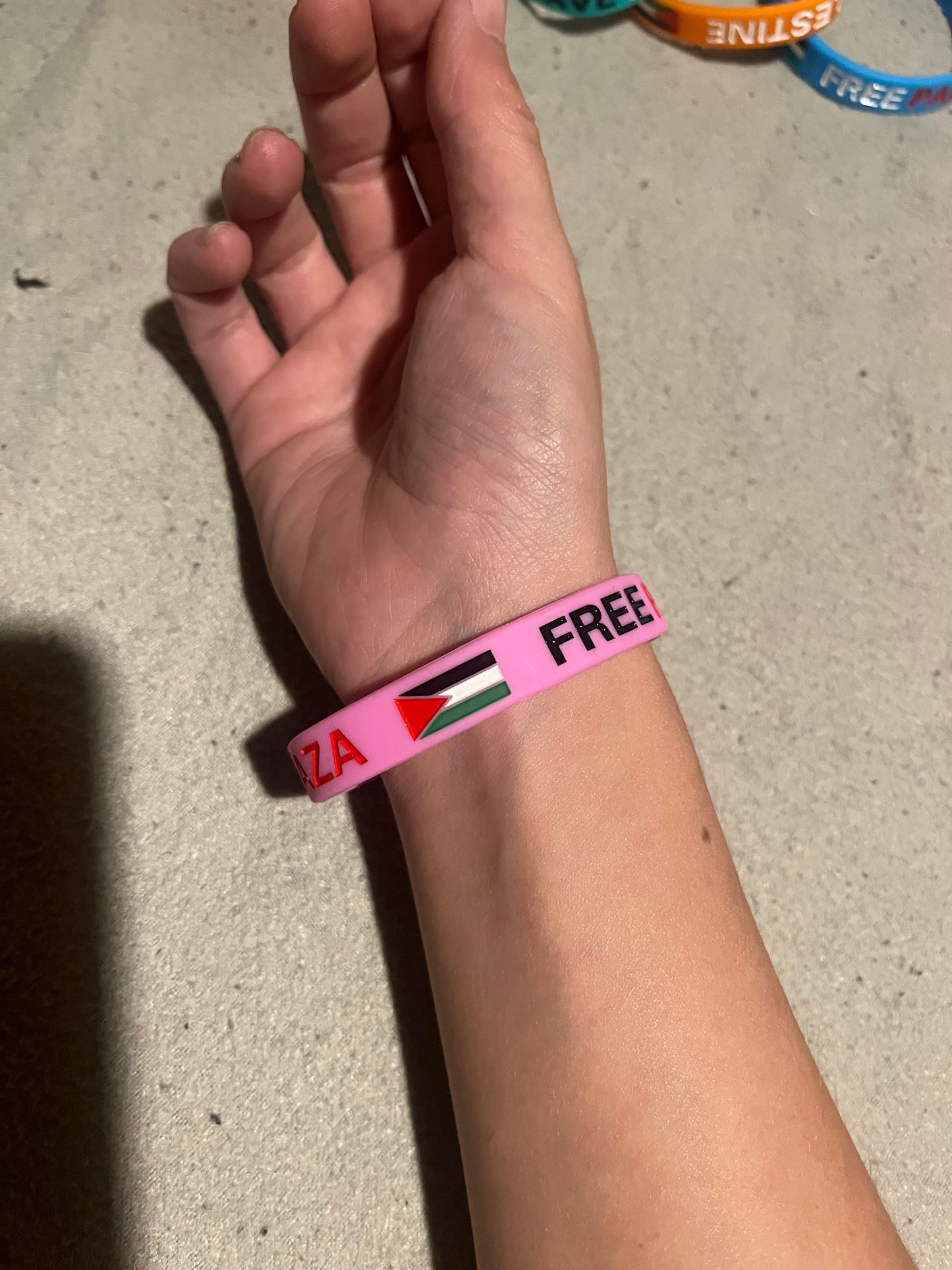 Bracelet Free Palestine 2+1 gratuit