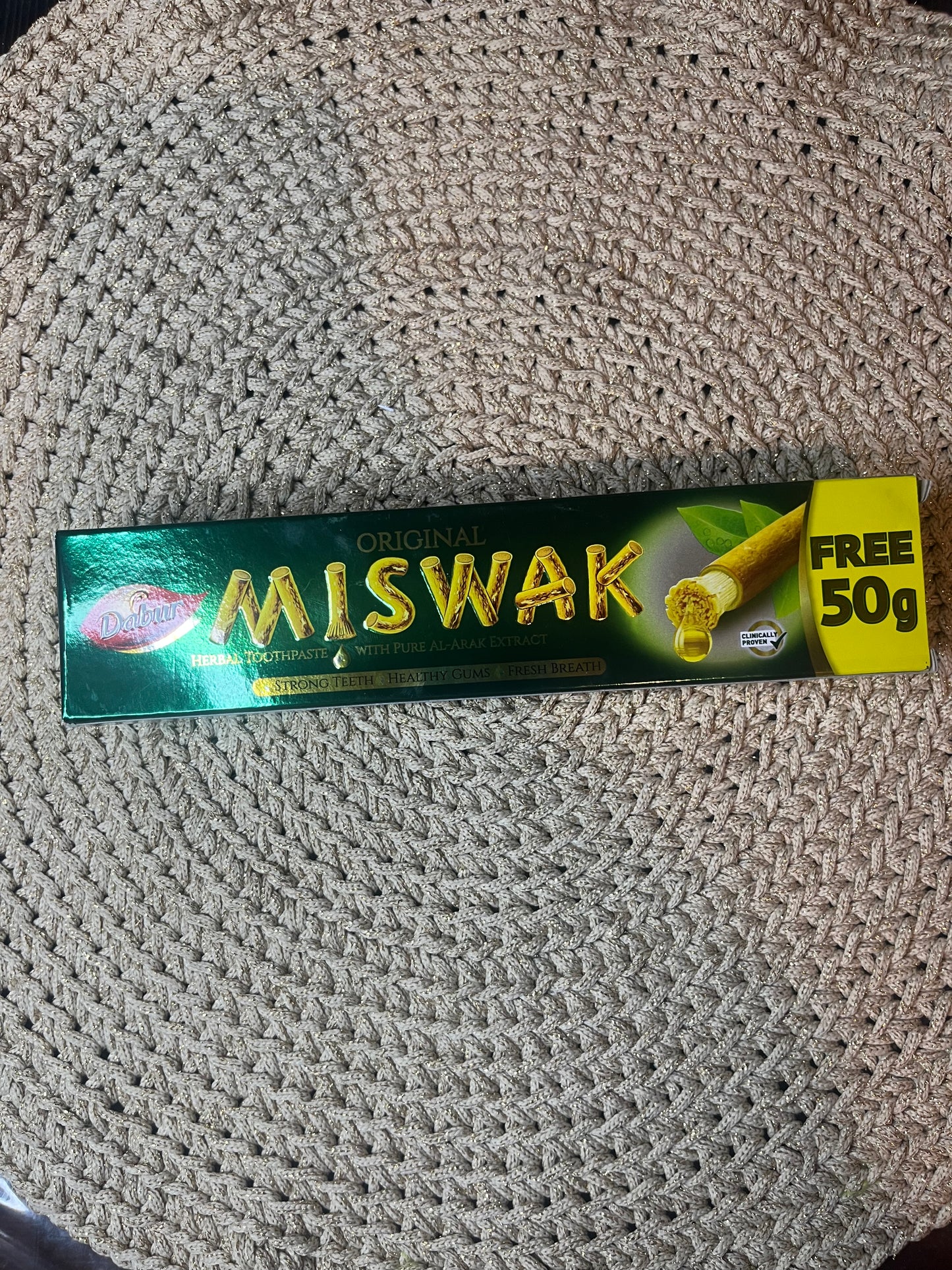 Dentifrice siwak